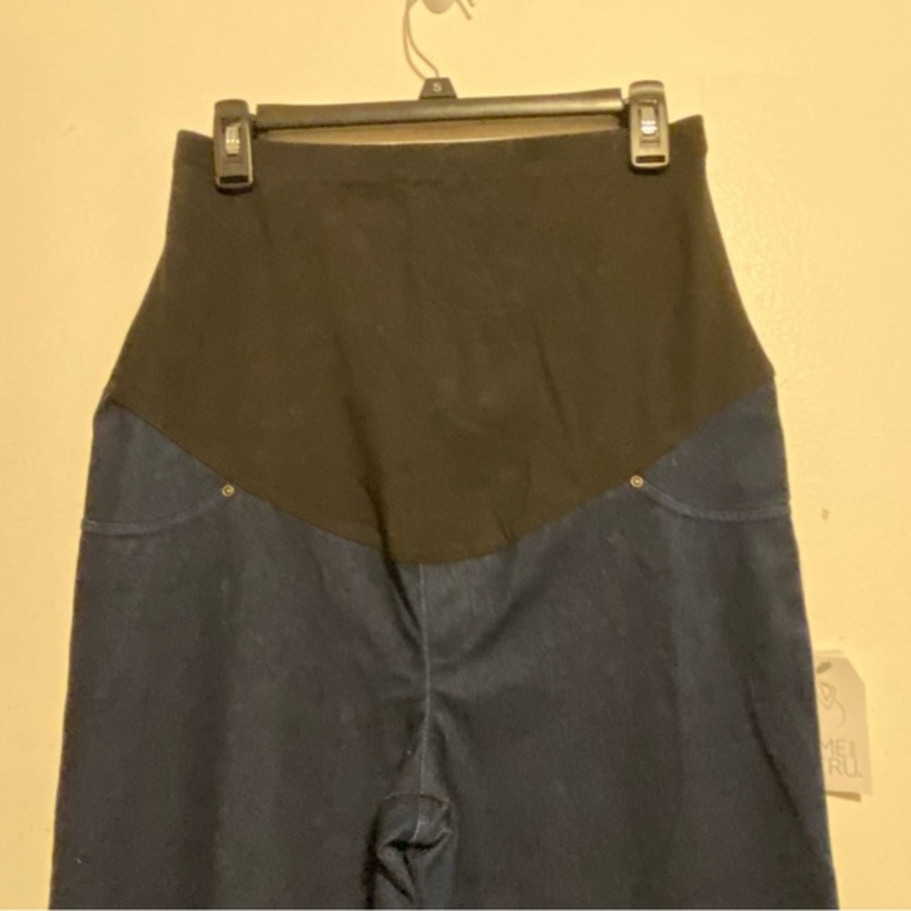 Time And Tru Maternity Jeans‎ Size 8-10 Dark Wash New